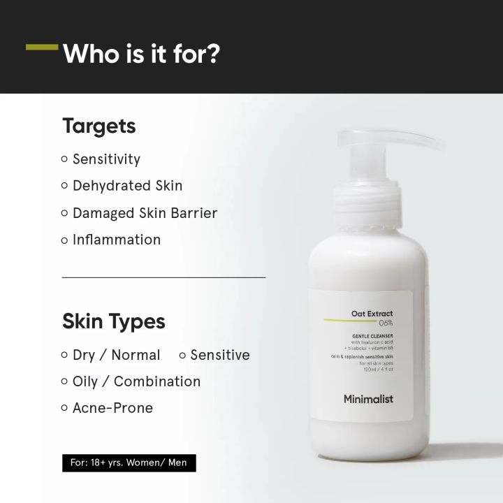 Minimalist%206%25%20Oat%20Extract%20Gentle%20Face%20Wash%20for%20Sensitive,%20Dry%20&%20Dehydrated%20Skin%20%7C%20Hyaluronic%20Acid%20Provides%20Hydration%20%7C%20For%20Women%20&%20Men%20%7C%204%20Fl%20Oz%20/%20120%20ml%20-%20Image%202