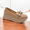 Fashion Imported Wedge Loafers & Mocassino for Women Best Formal Shoes. 