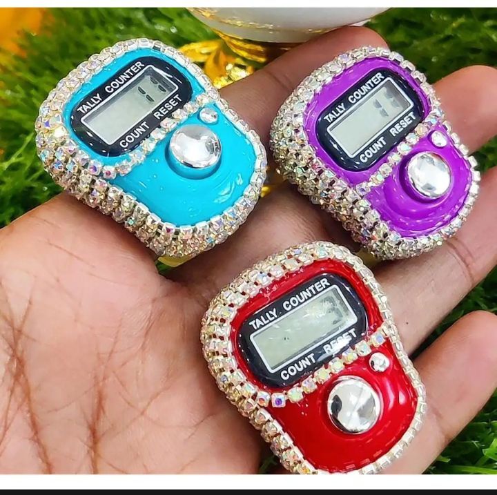 Mini finger ring Fancy counter Tasbeeh 5_digit portable digitsl LCD display tally counter zikr Tasbeeh digital counter Tasbeeh