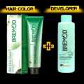 Bremod Hair Color Tube With Developer ,. 