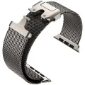 Stainless Steel Milanese For Apple watch Ultra 2 3 49mm 46mm 42mm 41mm 45mm 44mm Series 11 10 9 8 7 6 5 4 SE3 Straps Accessories.