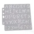 DIY Craft Alphabet Letter Stencils Template Painting Scrapbooking Embossing Stamping Album Card Decorative Embossing Paper Cards. 