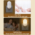 Led Mini Night Light Switch Plug-In Led Light Eye Protection Night Light Lamp Use For Bedside Baby Feeding Living Room. 