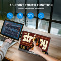 HGFRTEE 15.6 Inch Portable Monitor Touch/no Touch optional FHD External Second Screen Laptop Gaming For Mac PS4/5 Xbox.