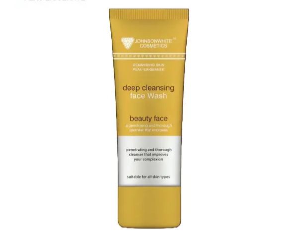 Johnson White Cosmetic - Deep Cleansing Face Wash -100Ml