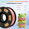 PLA Filament 1.75mm, 3D Printer Filament, 250g (0.55lbs) Spool, Dimensional Accuracy ±0.03mm Printin.