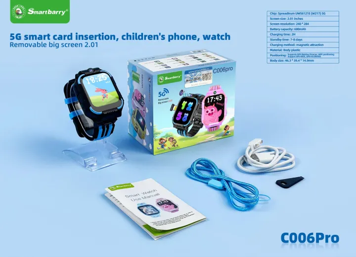 Smartwatch – C006 Pro Video Call, Real-Time finder Kids | Daraz.com.bd