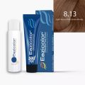Eazicolor 8.13 Light Natural Ash Golden Blonde With Developer. 