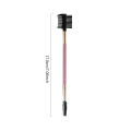 1/2/5PCS 3 Head Eyebrow Eyelash Shaper Double Head Brush Makeup Grooming Tool Cosmetic With 3 Different Spoolie Brushes.