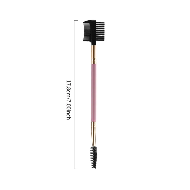 1/2/5PCS%203%20Head%20Eyebrow%20Eyelash%20Shaper%20Double%20Head%20Brush%20Makeup%20Grooming%20Tool%20Cosmetic%20With%203%20Different%20Spoolie%20Brushes%20-%20Image%203