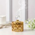 Incense Burner Home Incense Holder Incense Stick Holder Oud Burner Home Decor Incense Cones Container Antique Incense Holder Charcoal Chinese China Simple and Stylish Metal. 