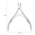 6mm Blade Fingernail Toenail Cuticle Nipper Trimming Stainless Steel Nail Clipper Cutter Cuticle Scissors Plier Manicure Tools. 