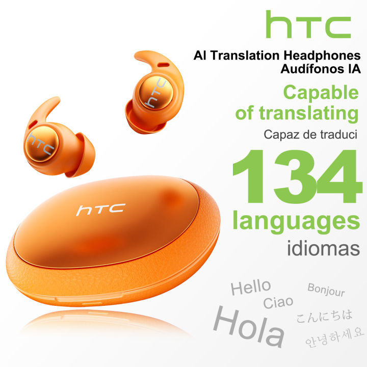 HTC%20NE76%20Bluetooth%20Earphones,%20AI%20Translator%20Earbuds%20Mini%20Invisible%20Sleep%20Earbuds%20Soft%20Wireless%20Headphones%20Orange%20-%20Image%207