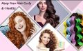 10 Pcs Hair Curlers Spiral Curls Heatless Hair Curlers No Heat Spiral Curlers Styling Kit with 2 Sets of Styling Hooks. 