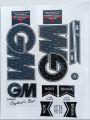 New 3D 2025 GM Edition Cricket Bat Stickers For Professional Players | Best Quality | M.H SPORTS. 