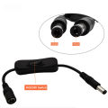 DC 5.5mm X 2.1mm 2.5mm Male To Female Power Cord Extension Cable 3A Cable With On / Off Switch Power Cable 20cm.
