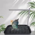 Automatic Bird Bathtub with Running Water USB Electric Bird Shower Box for Lovebird Ferret Cockatiel Bird Supplies.