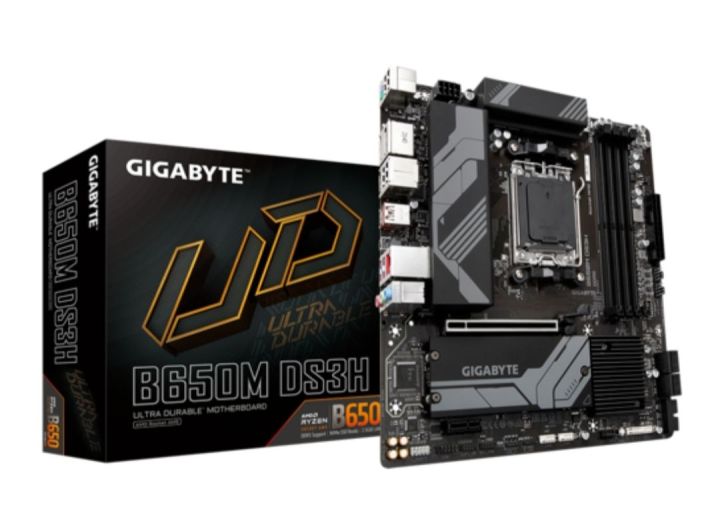 Gigabyte B650M DS3H DDR5, AMD AM5 Socket: Supports AMD Ryzen 7000 Series Processors