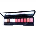 Make-up  New 10-color eyeshadow pearlescent matte, smoky, earthy shades, powdery delicate eyeshadow palette. 