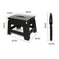 Folding Stool Extra Thick Plastic Portable Seat for Bathroom Shower Garden and Outdoor Compact Storage Design. 