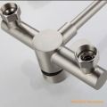 SINK MIXER WALL MOUNTED STAINLESS STEEL MATTE COLOUR. 