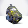 North Face Bag Backpack Travel Duffel 3 in 1 Army Green Blue Brown Mix For Boys. 