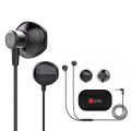 Uiisii Hm12 Half In-Ear Headset Metal Bass Music Earphone (original). 