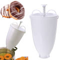 Hot Sale Donut Maker Donut Mould Easy Fast Manual Waffle Dispenser Doughnut Machine Arabic Waffle Plastic Lightweight Deep Fry. 