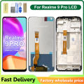 6.6'' For   9 Pro LCD Display Screen Touch Digitizer With Frame Assembly For Realme9 Pro RMX3471 RMX3472 LCD. 