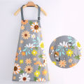 New Cotton Canvas Fashion Waterproof Apron Kitchen Aprons for Women Men Cooking Female Adult Waist Thin Breathable Male Work. 