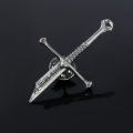 Game Aragorn Broken Sword Movie Metal Badge Narsil Brooch for Women Men Party Fashion Accessories Jewelry . 