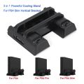 Stand Fan For Support Sony Play Station PS4 Pro Slim Console Playstation PS 4 Game Controller Cooler Accessories Cooling Control.