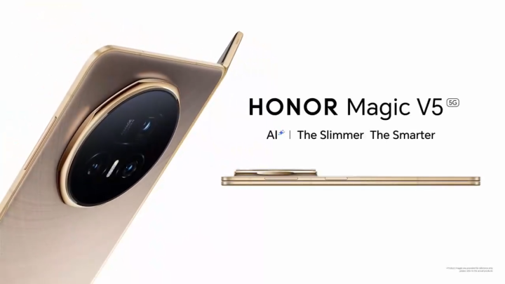 HONOR Magic V5 5G Smartphone | 32(16+16) GB+512GB Storage | Snapdragon 8 Elite | 64MP Telephoto Camera | Android Fold Phone