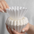 YRP Coffee Filter Papers 50 Sheets 1-2Cups 3-4Cups Paper Filter #155  #185 Pour Over Coffee Dripper & Wave Dripper Barista Tools. 