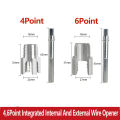PPR Pipe Threading Tool Set Water Pipe Tap Kit 1/2" 3/4"Manual Plastic Pipe Thread Cutter Kit for Home Plumbing Repair. 