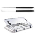1Pair Gas Prop Spring Strut Steel Caravan Gas Spring Struts Durable Lift Prop Gas Spring Portable for Seitz Dometic Heki 2 E015. 