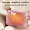 Electric Hand Warmer Bag EU Plug Rechargeable Reusable Hand Warmer For Abdomen Hands Warm Pocket Hot Water Injection Heating Bag. 