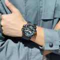 SMAEL Dual Display Men Watches Waterproof Sports Watch Military Man Alarm Stopwatch Quartz Wristwatch Male Digital Clock 8072. 