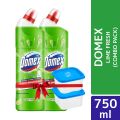 Domex Toilet Cleaning Liquid Lime Fresh 750ml Get a Free Gift (Bundle of 2). 
