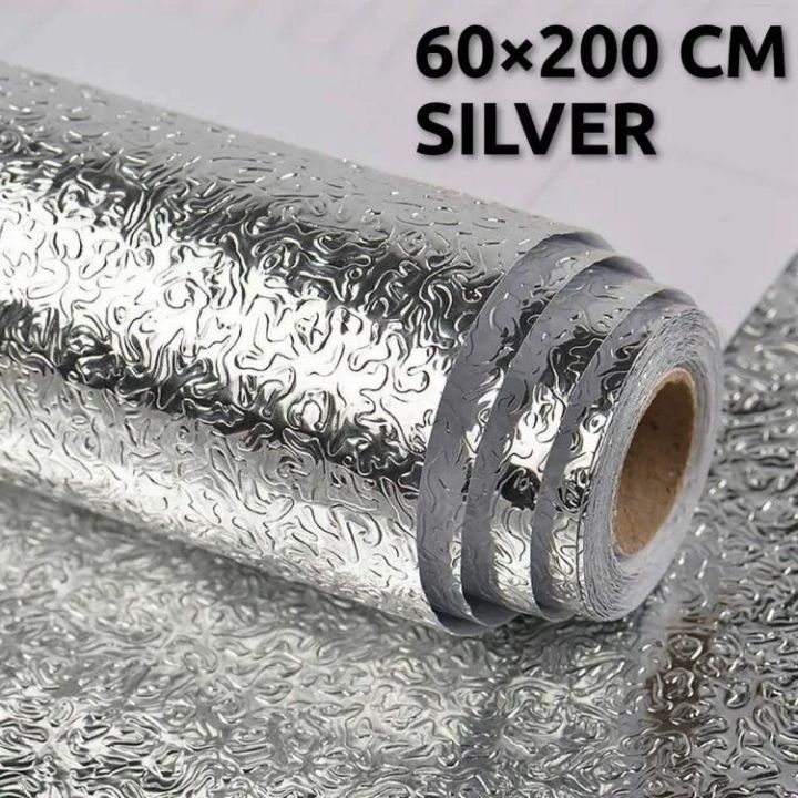 *Silver Foil Sheet (Size 60cmx200cm)