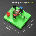DIY DC Electrical Motor Model Physics Experiment Aids 4.5V Open Structure Motor Model Physics Science Education. 
