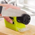 Swifty Sharp Cordless, Motorized All in One Knife Blade Sharpener with Battery. 