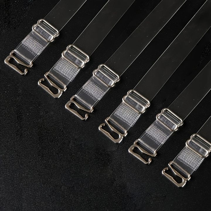 1/3pairs-Underwear%20Transparent%20Shoulder%20Strap%20TPU%20Elastic%20Adjusting%20Bra%20with%20Crystal%20Invisible%20-%20Image%206