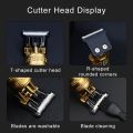 T9 Vintage Hair Clippers for Men Cordless Hair Trimmer Barber Zero Gapped Hair Cutting Machine Beard Trimmer Body Hair Shaver. 