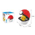 New 20 Styles Pokémon Poke Ball Blocks Small Particles Mini Building Assembled Educational Toys.