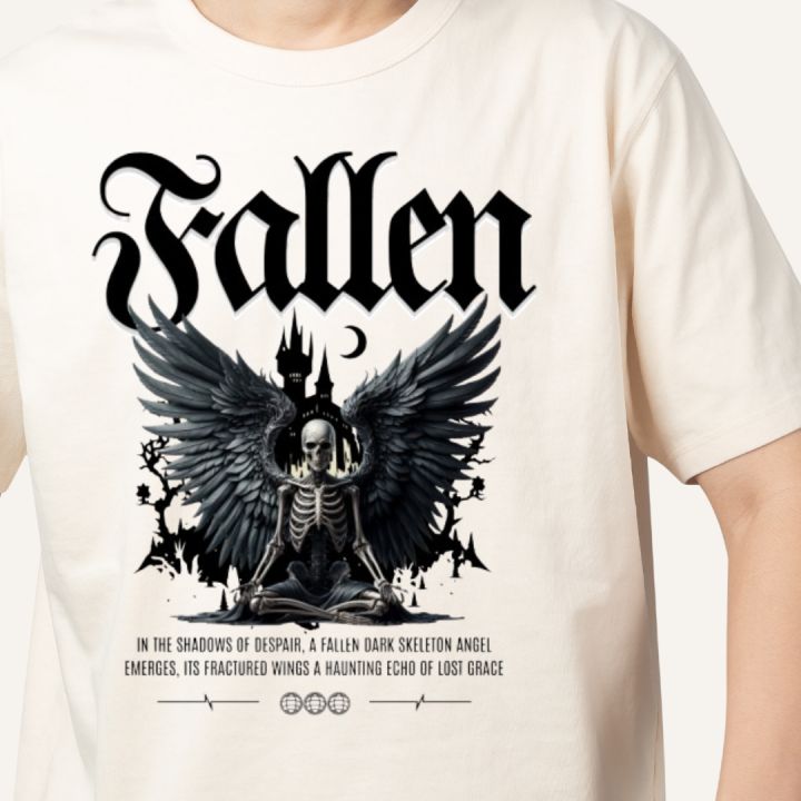 Best Fallen Dark Angel T-Shirt Design For Men and Women