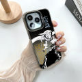 Phone Case Anime Bleach Ichigo For IPhone 13 12 11 15 14 Pro Max Plus Lens Creative Border Silver Plated Inside Hard TPU Cover. 
