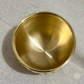 Gold Feng Shui Hundred Blessings Bowl Fine Workmanship Meaningful  Copper Materials Exquisite Mini 4.5/6CM. 