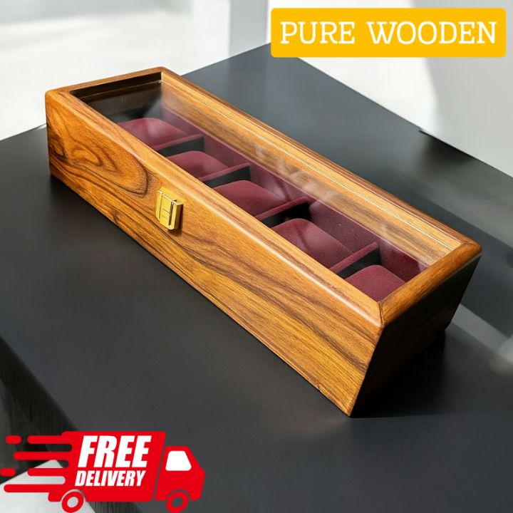Elegant%20Wooden%20Watch%20Box%20for%20Men%20&%20Women%20%E2%80%93%201/5%20%20Slot%20Watch%20Organizer%20with%20Glass%20Top%20and%20Individual%20Dividers%20%E2%80%93%20Stylish%20Display%20Case%20for%20Multiple%20Watches%20-%20Image%202