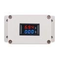 ABS plastic case grey waterproof electronic project box DIY case with ears waterproof case instrument box electrical supplies.